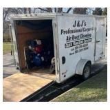 6 x 12 Cargomate trailer 4-cylinder air compressor