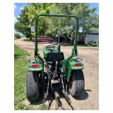 Agracat 254 4x4 Compact Utility Tractor with Front Loader and 3-Point Hitch - Works as it should