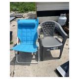Plastic Patio Chair and Camping Chair