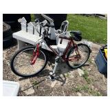 Schwinn Mesa LE Mountain Bike with Child Seat and RST Front Suspension Fork