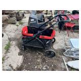 Baby Trend Tour LTE Stroller Wagon in Red and Black
