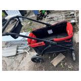 Baby Trend Tour LTE Stroller Wagon in Red and Black