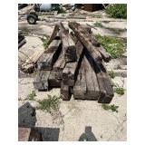 Wooden Railroad Ties