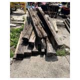 Wooden Railroad Ties
