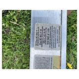 Pair of Aluminum Loading Ramps 625 LB Capacity 6.5 Foot Length with 12 Inch Width