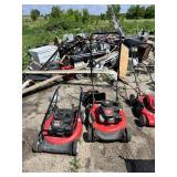 Lot of 2 Push Mowers