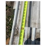 Lot of Used Corrugated Metal Roofing Panels Longest Pieces Approximately 12 Feet Long