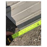 Lot of Used Corrugated Metal Roofing Panels Approximately 14 Feet Long