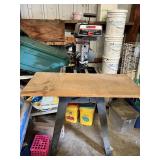 Sears Craftsman 10 Inch Radial Arm Saw with Stand - Works, Needs Key
