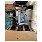 Sears Craftsman 10 Inch Radial Arm Saw with Stand - Works, Needs Key