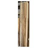 Large Lot of Mixed Sheet Goods Including Plywood, MDF, OSB, Drywall and Paneling Panels