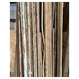 Large Lot of Mixed Sheet Goods Including Plywood, MDF, OSB, Drywall and Paneling Panels
