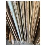 Large Lot of Mixed Sheet Goods Including Plywood, MDF, OSB, Drywall and Paneling Panels