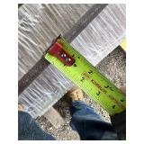 Decorative Embedded Natural Reed and Wheat Stalk Translucent Panels Approximately 20.5 inches Wide by 48 inches Long, almost 1/2" thick