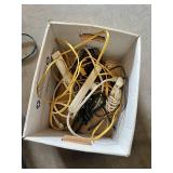 Lot of Small Extension Cords, Power Strips and Surge Protectors Including Belkin, CyberPower and Tripp Lite Units