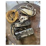 Lot of Small Extension Cords, Power Strips and Surge Protectors Including Belkin, CyberPower and Tripp Lite Units