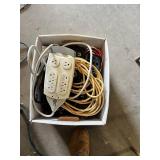 Lot of Small Extension Cords, Power Strips and Surge Protectors Including Belkin, CyberPower and Tripp Lite Units
