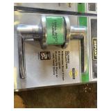 Lot of 2 Defiant Olympic Collection Hall and Closet Door Lever Sets Model 721 212 Stainless Steel Finish