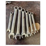 Master Mechanic and Thorsen Combination Wrenches Including 3/8, 7/16, 1/2, 9/16, 3/4, 5/8 inch and 10mm Sizes