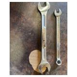 Master Mechanic and Thorsen Combination Wrenches Including 3/8, 7/16, 1/2, 9/16, 3/4, 5/8 inch and 10mm Sizes
