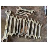 Lot of Open End Wrenches Including Thorsen 3/4, Wards, Gedore, Kmart, Chrome Vanadium and More
