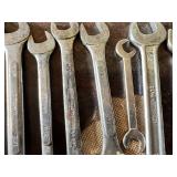 Lot of Open End Wrenches Including Thorsen 3/4, Wards, Gedore, Kmart, Chrome Vanadium and More