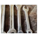 Lot of Open End Wrenches Including Thorsen 3/4, Wards, Gedore, Kmart, Chrome Vanadium and More