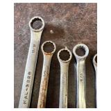 Lot of Combination Wrenches Including KAL-3226, Stanley, Thorsen, Hart and Pittsburgh Brands in SAE and Metric Sizes
