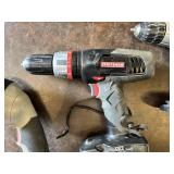 Craftsman Cordless Drill Set including 19.2V DieHard Drill, Two Additional Craftsman Drills and Craftsman Flashlight with Bubble Level