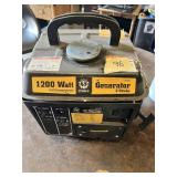 Steele Products SP-GG102 1200 Watt 2 Stroke Portable Generator - Untested Needs Recoil