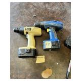 IIT 18V Cordless Drill and 18V Blue Cordless Drill - Untested