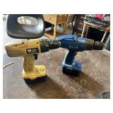 IIT 18V Cordless Drill and 18V Blue Cordless Drill - Untested