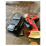 Hyper Tough 18V NI-CD Cordless Drill with Battery and Charger - Untested