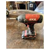 SKIL 20V Cordless Impact Driver with PWRCore 2Ah Lithium Battery - WOrks, No Charger