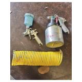 Coleman Powermate HVLP Spray Gun Set with Mini Gun, Coiled Air Hose and Accessories