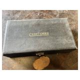 Craftsman Crafty Vintage Electric Rotary Tool Kit by Sears Roebuck with Case and Accessories