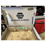 NAPA Rolling Tool Cart with Lid approximately 31 inches wide by 40 inches tall