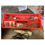 Dremel Rotary Tools and Accessories Lot with Storage Case