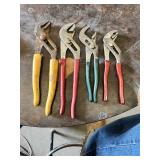 Groove Joint Channel Lock Style Pliers Including Stanley 84-139