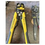 Electrical Wire Strippers, Crimpers and Cutters Including Smart Electrician Auto Wire Stripper