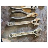 Assorted Adjusting and Grip Pliers Set Including Fuller, Diamond, and Other Brands