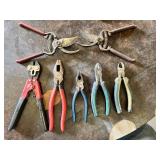 Lot of Pliers, Pruning Shears and Wire Cutters Including Masterforce