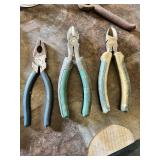 Lot of Pliers, Pruning Shears and Wire Cutters Including Masterforce