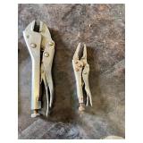 Mixed Pliers and Adjustable Wrenches Including Channellock Style Slip Joint Pliers, Crescent Style Adjustable Wrenches and Locking Pliers Vise Grips