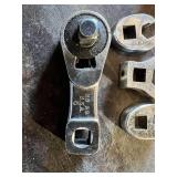 NB-59 USA Small Ratchet, MAC 15mm Crowfoot Wrenches