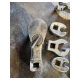 NB-59 USA Small Ratchet, MAC 15mm Crowfoot Wrenches