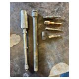 Extension Bars and Hex Socket Bits Tools including Extender Bars and Socket Bits