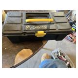 Black Plastic Toolbox with Huge Selection of Hex Tools