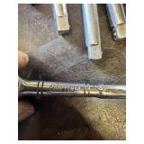 Craftsman Ratchets including 3/8 Drive Long Handle Ratchet, 1/4 Drive Ratchet, and Socket Extensions