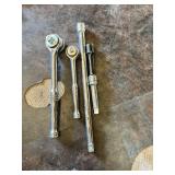 Husky Ratchets and Two Extension Bars